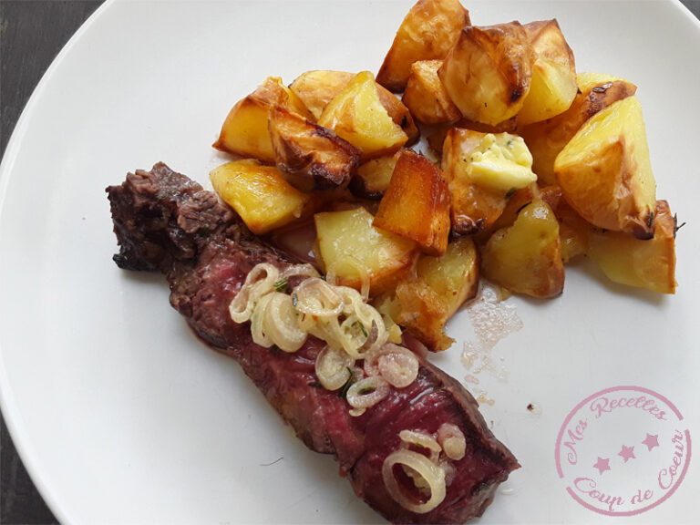 Côte de bœuf au beurre de thym