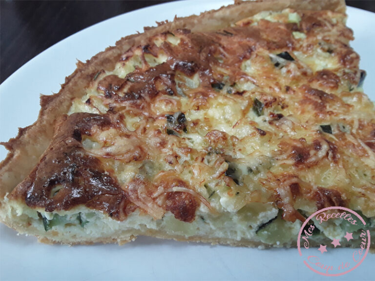 Tarte aux courgettes