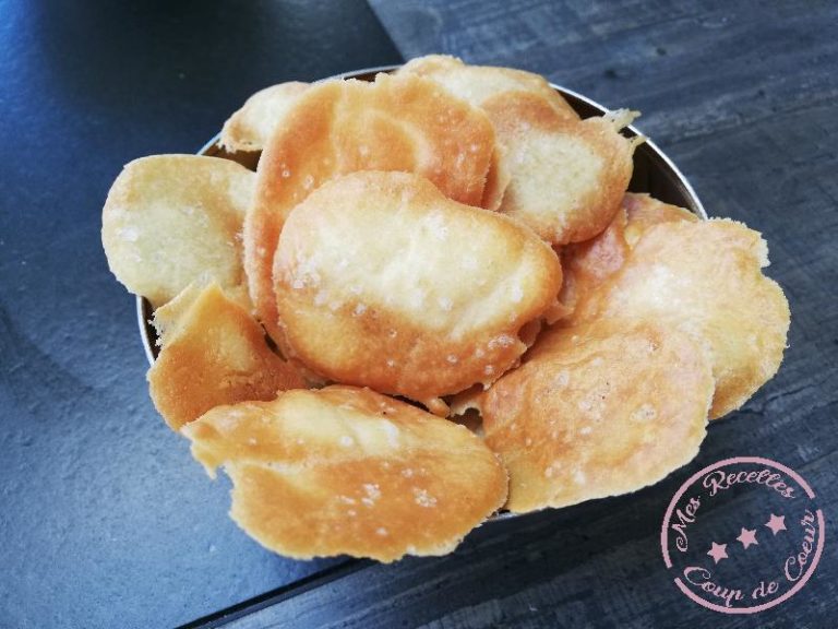 Chips de blancs d&rsquo;oeufs aux épices