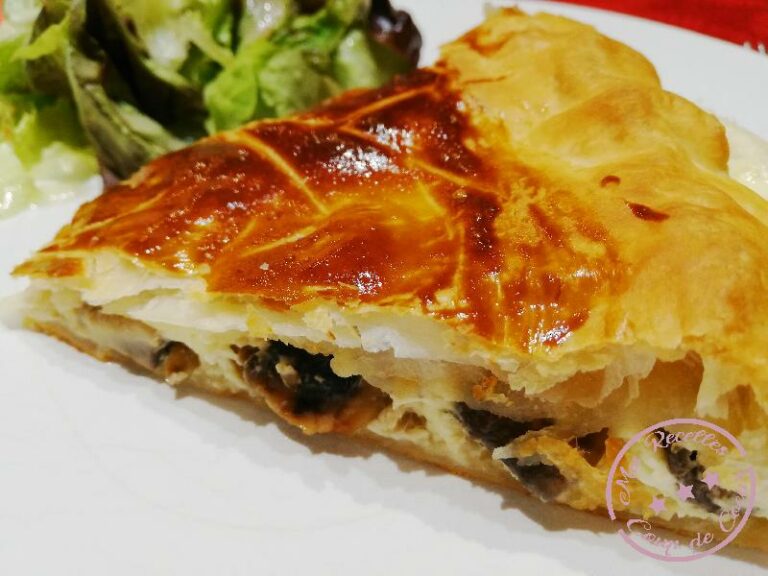 Tourte aux champignons