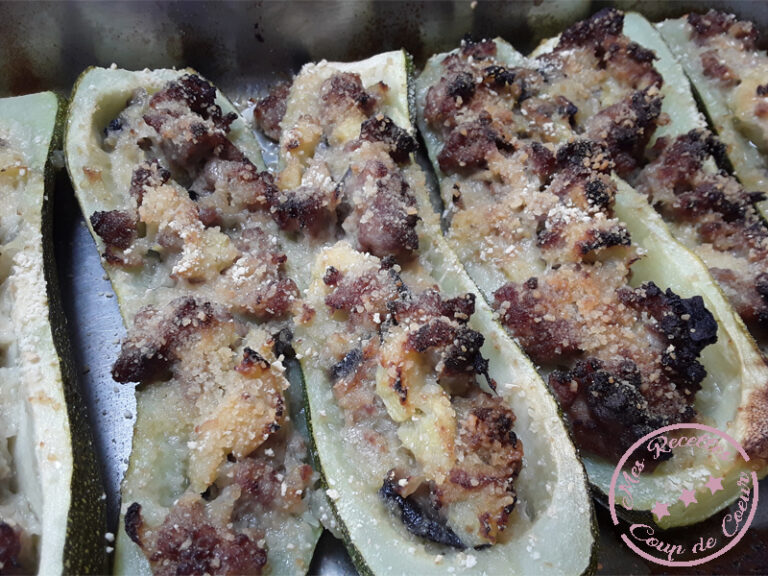 Courgettes farcies
