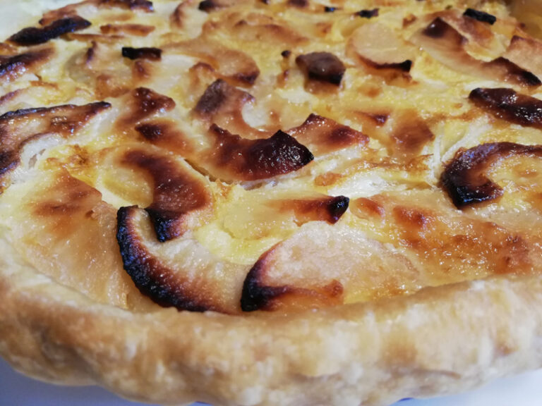 Tarte normande aux pommes