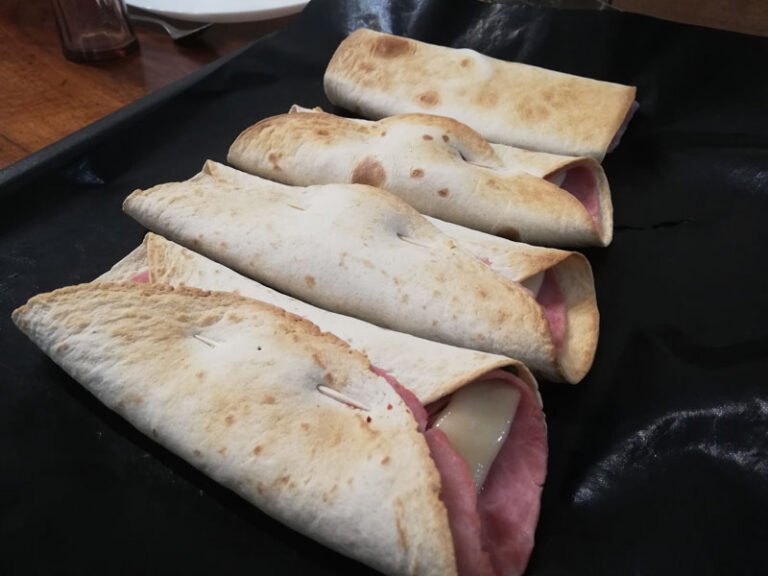 Wrap express façon croque-monsieur